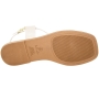 Sandália Feminina Beira Rio Rasteira Ring Toe - BRANCO OFF