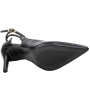 Sapato Feminino Bebecê Salto Brilho - PRETO