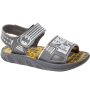 Sandália Infantil Masculina Batman Combat - CINZA/BRANCO/AMARELO