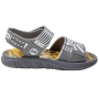 Sandália Infantil Masculina Batman Combat - CINZA/BRANCO/AMARELO