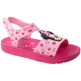 Sandália Bebê Grendene Disney Minnie  - ROSA/ROSA