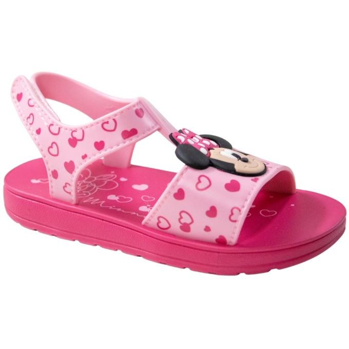 Sandália Bebê Grendene Disney Minnie  - ROSA/ROSA
