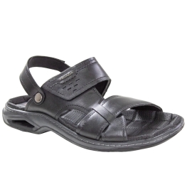 Sandália Masculina Pegava 1V - PRETO