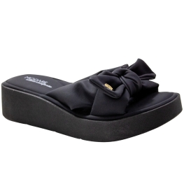 Tamanco Feminino Modare Anabela Laço - PRETO