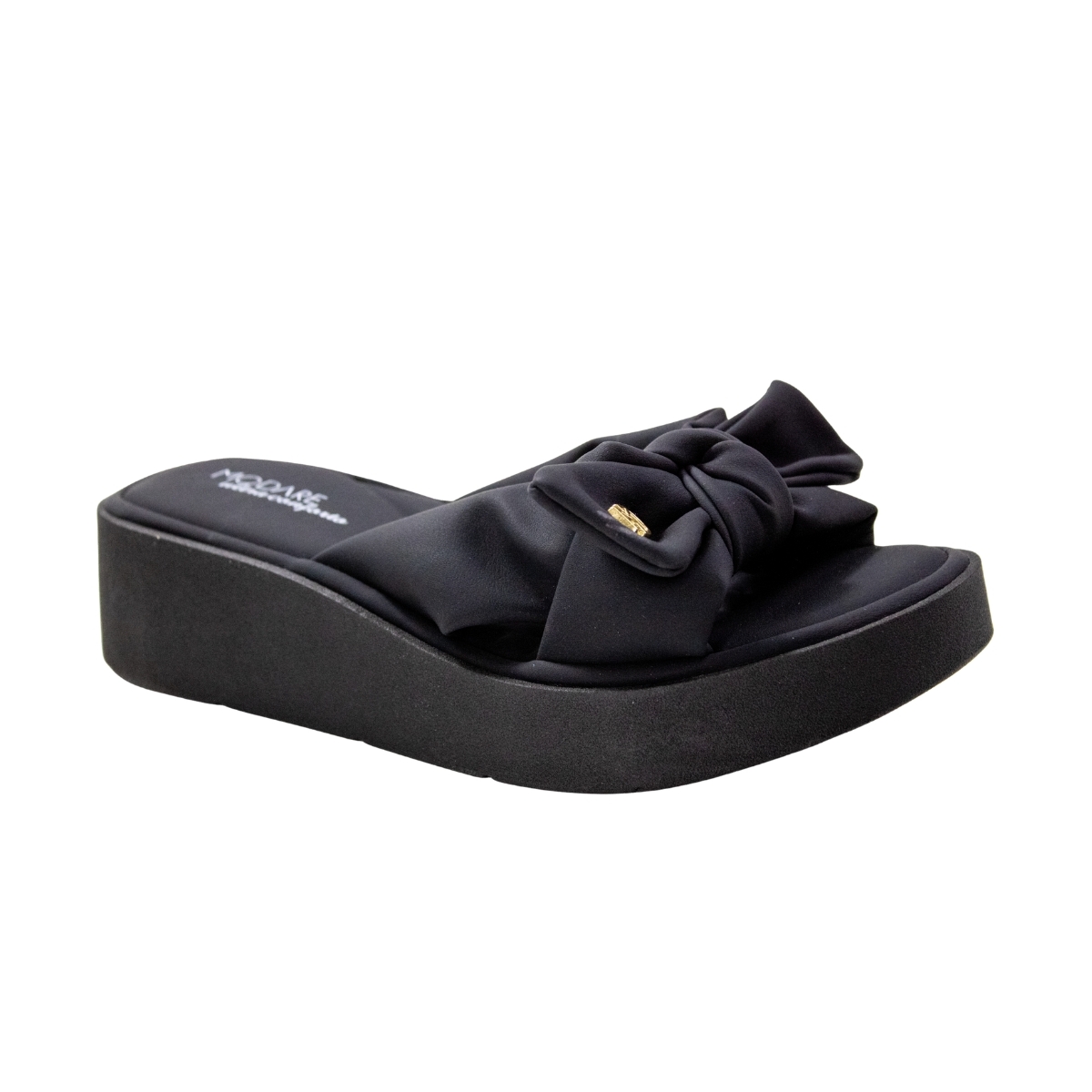 Tamanco Feminino Modare Anabela Laço - PRETO