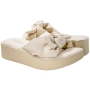 Tamanco Feminino Modare Anabela Laço - CREME