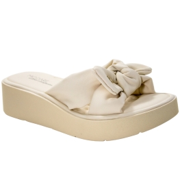 Tamanco Feminino Modare Anabela Laço - CREME