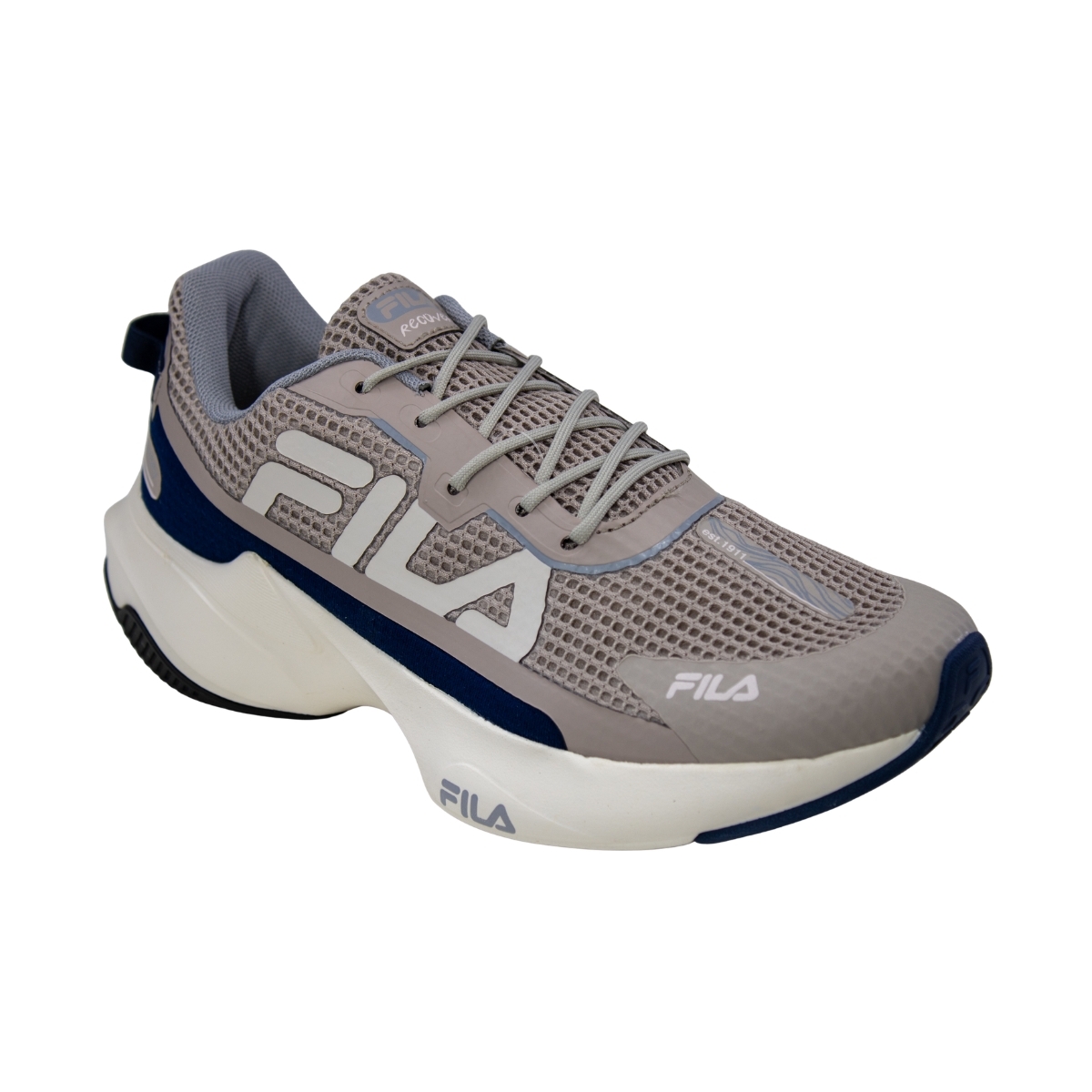 Tênis Masculino Fila Recovery - CASTANHO/BEGE/MARINHO