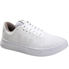 Sapatênis Masculino West Coast Silver - BRANCO/BRANCO