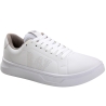 Sapatênis Masculino West Coast Silver - BRANCO/BRANCO