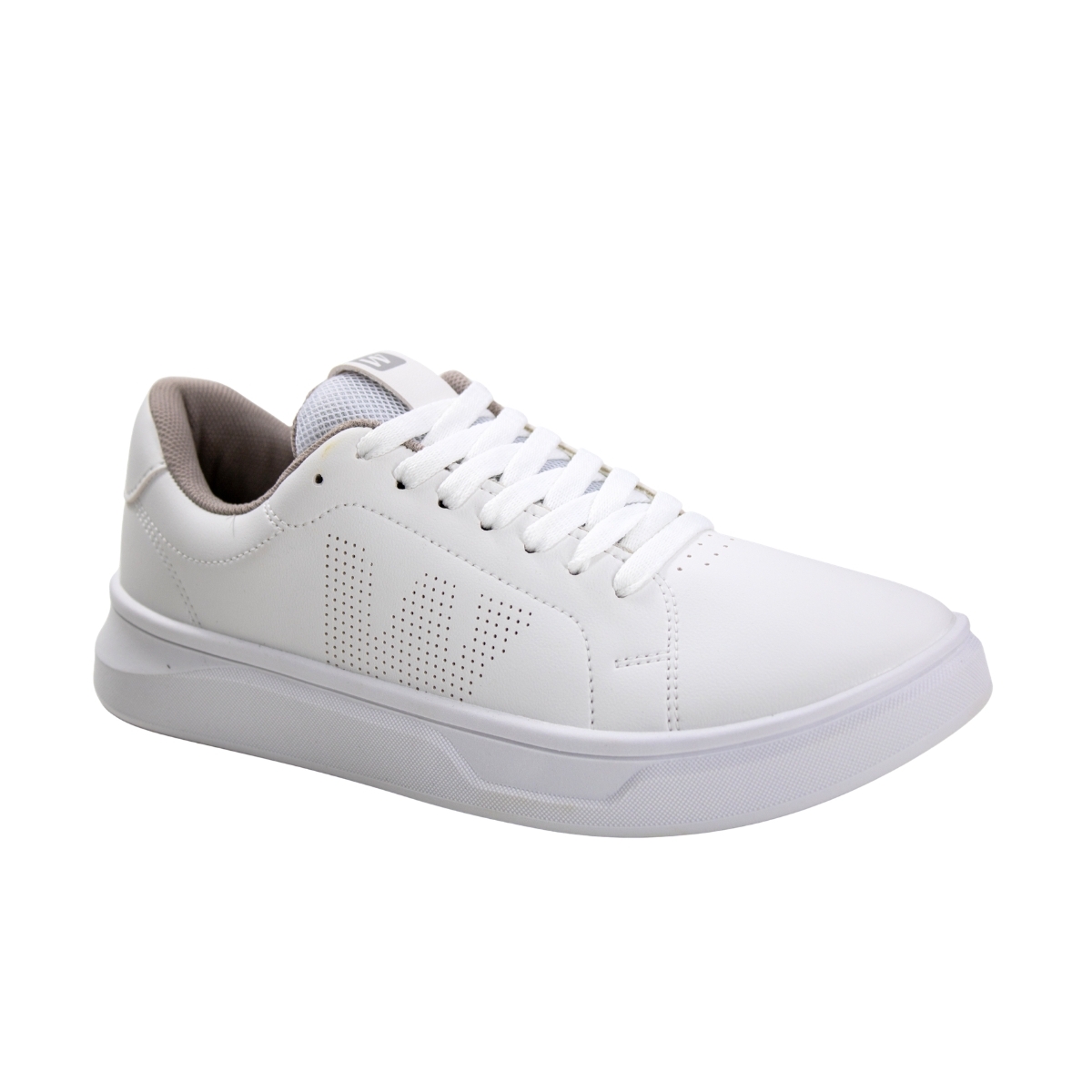 Sapatênis Masculino West Coast Silver - BRANCO/BRANCO