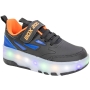 Tênis Infantil Box 200 Rodinha - PRETO/AZUL/LARANJA