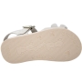 Sandália Bebê Feminino Pé comPé Pérola - OFF WHITE