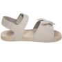Sandália Bebê Feminino Pé comPé Pérola - OFF WHITE