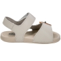Sandália Bebê Masculino Pé com Pé Dino - OFF WHITE