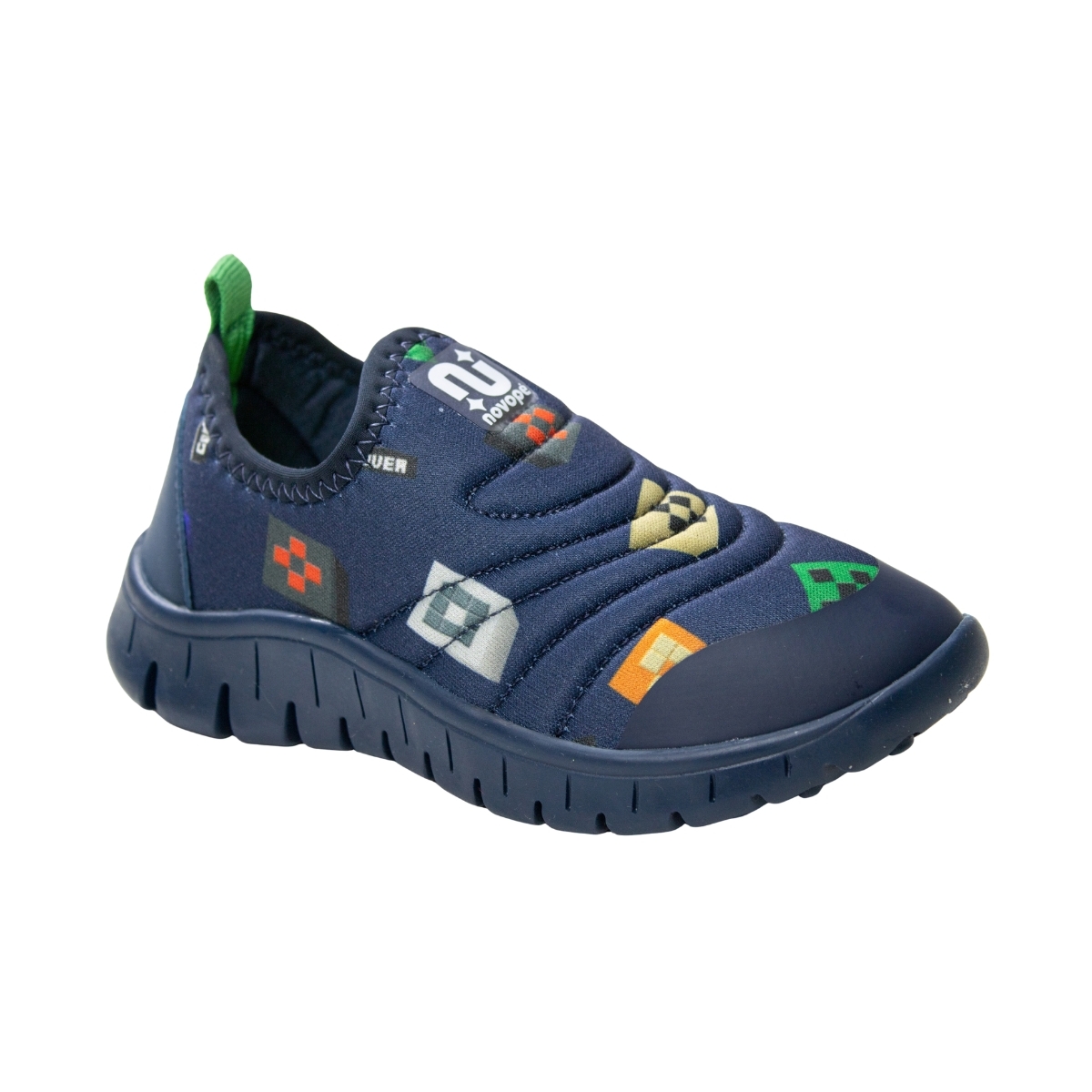 Tênis Bebê Masculino Novopé Ultraflex - GAME OVER/MARINHO