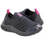 Tênis Bebê Feminino Novopé Ultraflex - PRETO/PINK FLUOR