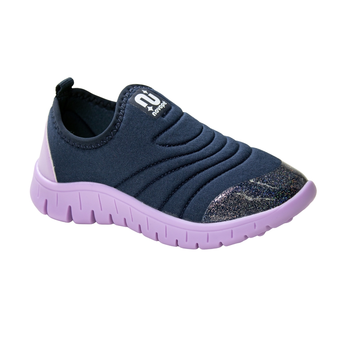 Tênis Bebê Feminino Novopé Ultraflex - MARINHO/PLUM