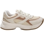 Tênis Feminino Infantil Molekinha Running  - BRANCO OFF/NUDE
