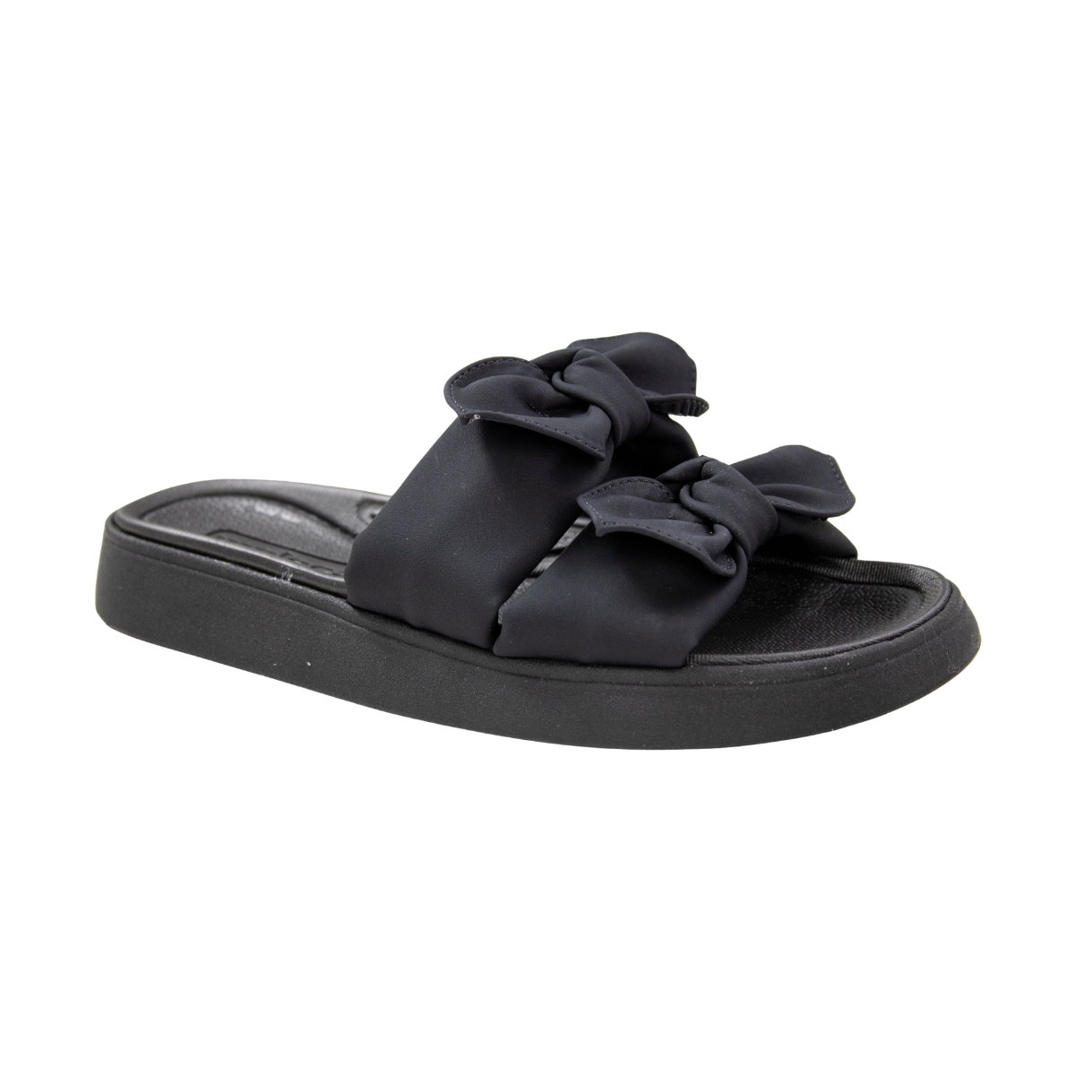 Tamanco Feminino Papete 2 Laços - PRETO