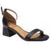 Sandalia Feminina Vizzano Salto Baixo - PRETO