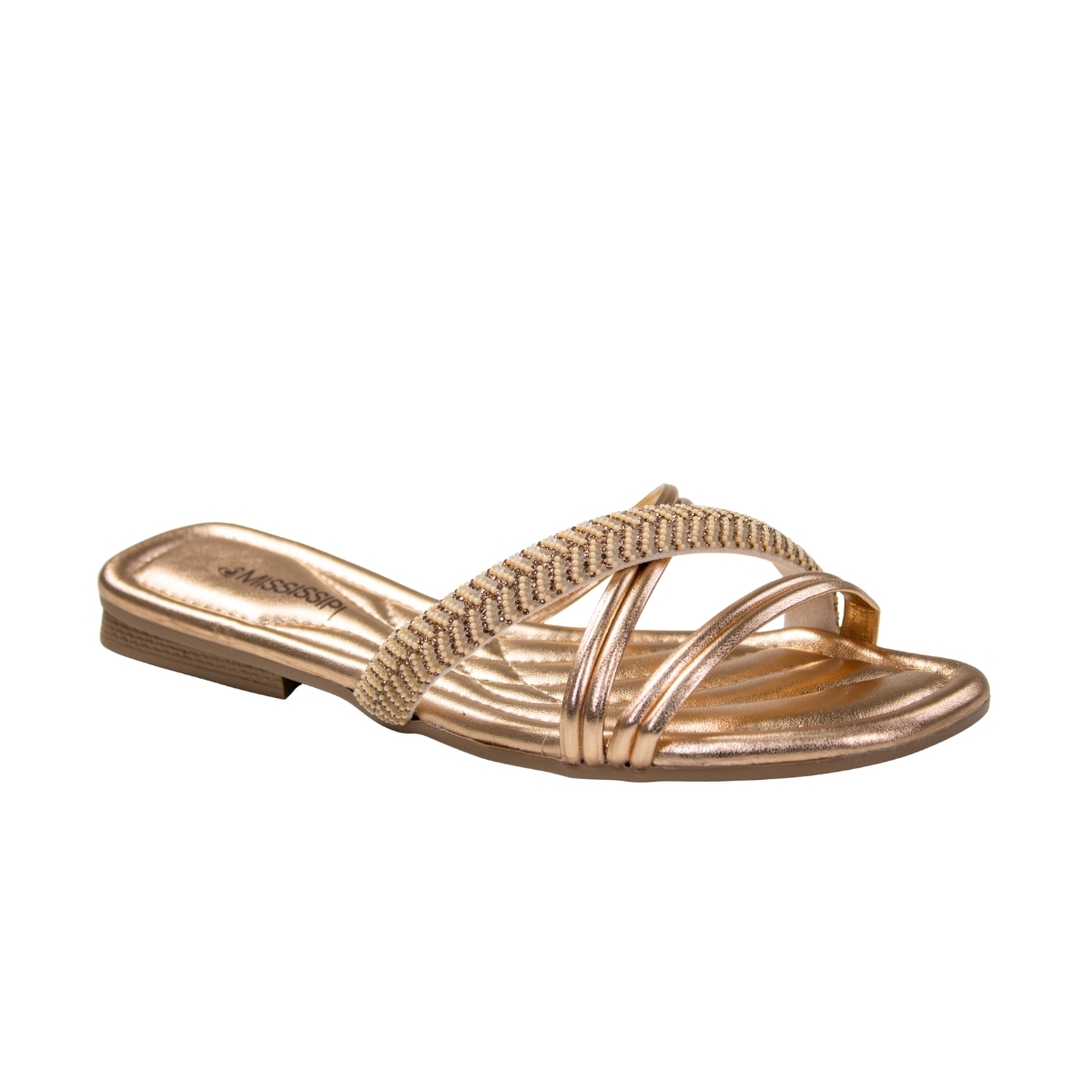 Tamanco Feminino Mississipi Tiras - ROSE