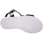 Sandália Infantil Feminina Flatform Tiras - PRETO