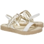 Sandália Feminina Dakota Flatform Pedras - CREAM