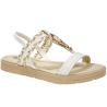 Sandália Feminina Dakota Flatform Pedras - CREAM