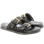 Tamanco Feminino Via marte Birk - PRETO