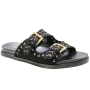 Tamanco Feminino Via marte Birk - PRETO