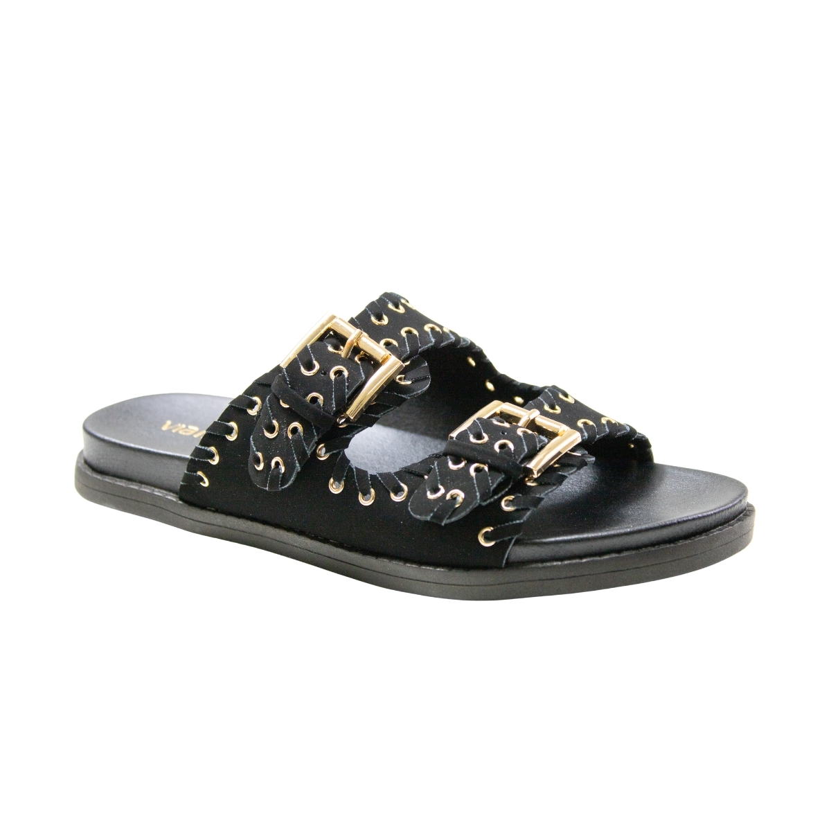 Tamanco Feminino Via marte Birk - PRETO