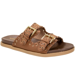 Tamanco Feminino Via marte Birk - TIRAMISU