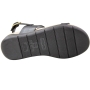 Sandália Feminina Modare Flatform Dedo Pedras - PRETO