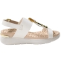 Sandália Feminina Modare Flatform Dedo Pedras - BRANCO OFF