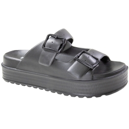 Tamanco Feminino Moleca Flatform Birk EVA - PRETO