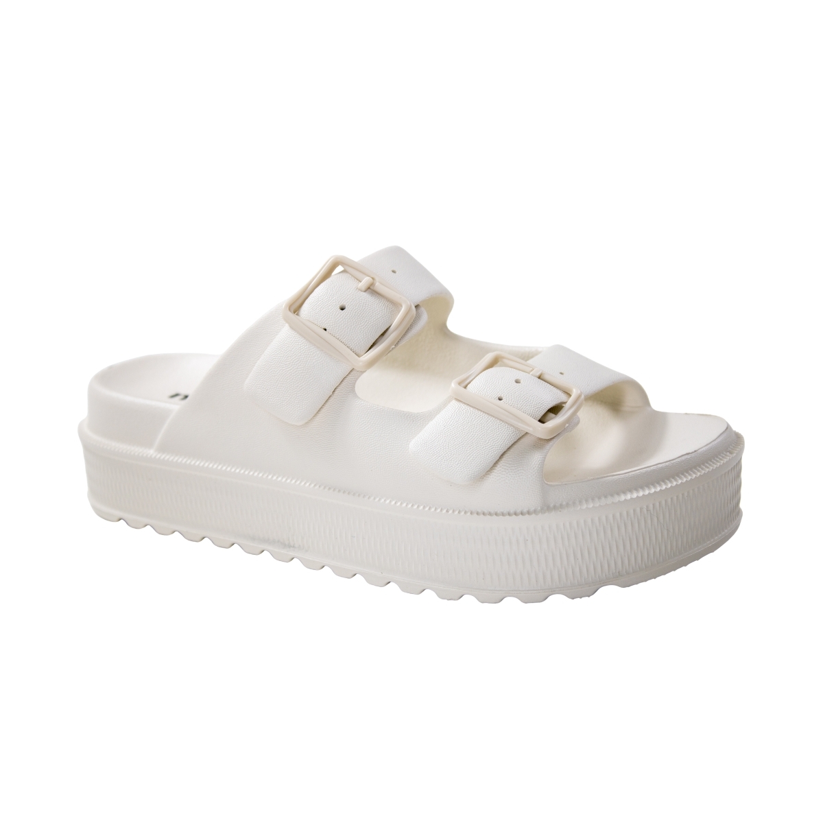 Tamanco Feminino Moleca Flatform Birk EVA - BRANCO OFF