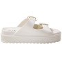 Tamanco Feminino Moleca Flatform Birk EVA - BRANCO OFF