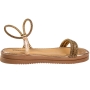 Sandália Feminina Mississipi Flatorm Brilho - BRONZE/ROSE