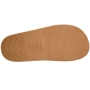 Tamanco Feminino Moleca Papete 3 Tiras Brilho - NUDE