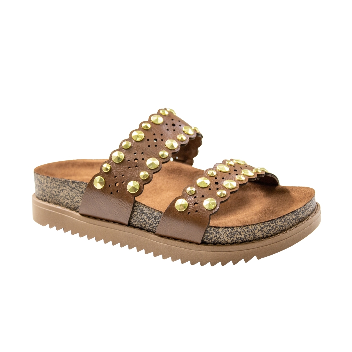 Tamanco Feminino Moleca Anatomico 2 Tiras Spike - AVELA