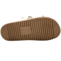 Tamanco Feminino Moleca Anatomico 2 Tiras Spike - BRANCO OFF