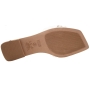 Tamanco Feminino Dakota Rasteiro Bico Quadrado Fivela - BRANCO OFF