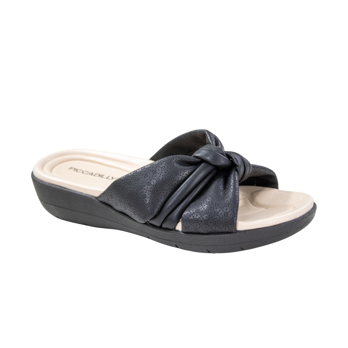 Tamanco Feminino Piccadilly Anabela Fascite - PRETO