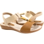 Sandália Feminina Piccadilly Pérola - BRULE/MASCAVO