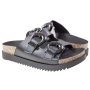 Tamanco Feminino Moleca Birk Fivela - PRETO