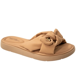 Tamanco Feminino Modare Rasteiro Laço  - NUDE