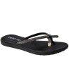 Chinelo Feminino Brilho - PRETO