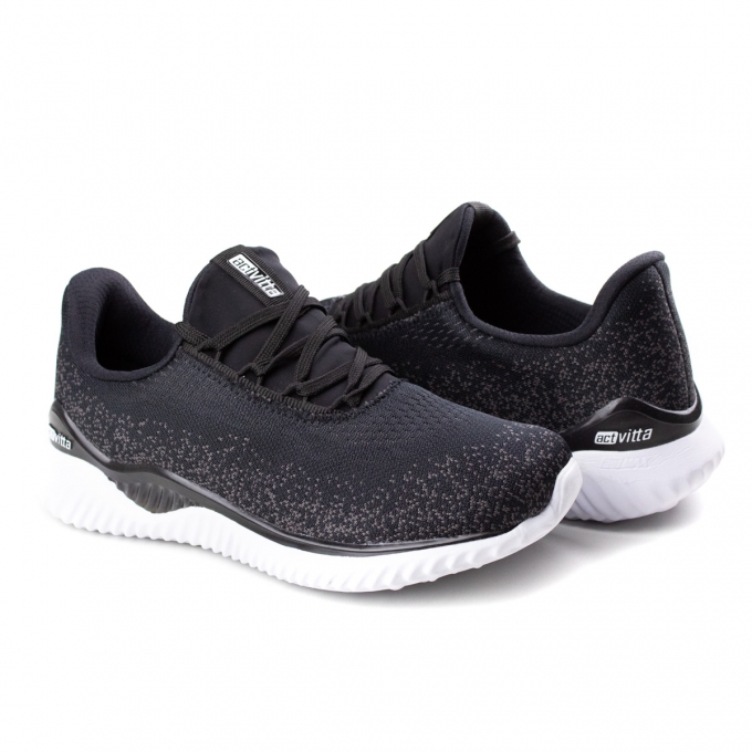 tênis feminino running actvitta preto