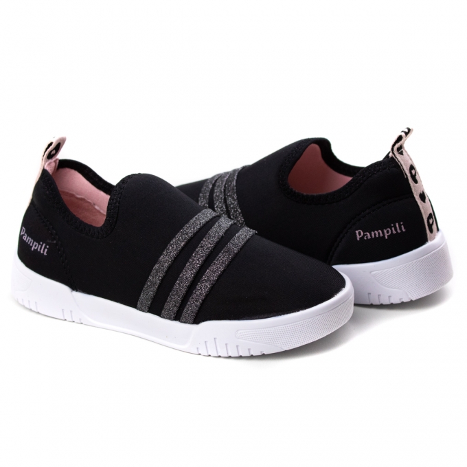 tenis pampili preto feminino